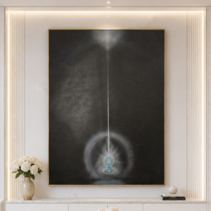 Abstract Light Portal Painting