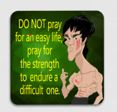 Bruce Lee Fridge Magnet