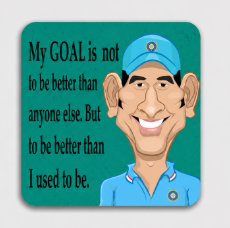 MS Dhoni Fridge Magnet