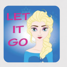 Elsa Fridge Magnet